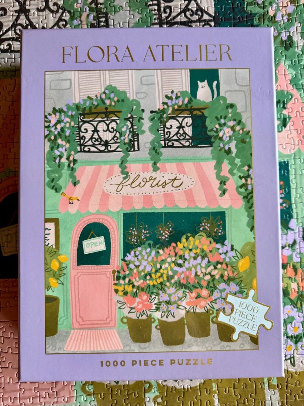 Flora Atelier "Florist" 1000 Piece Jigsaw Puzzle - Kristina Hultkrantz